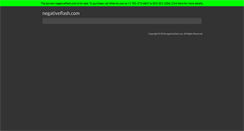 Desktop Screenshot of negativeflash.com
